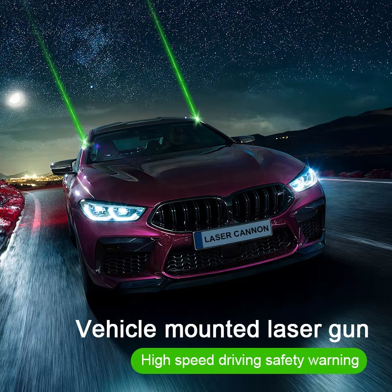 🚨 Ultra-Bright Green Laser Signal Light – Tactical Style for Your Ride!