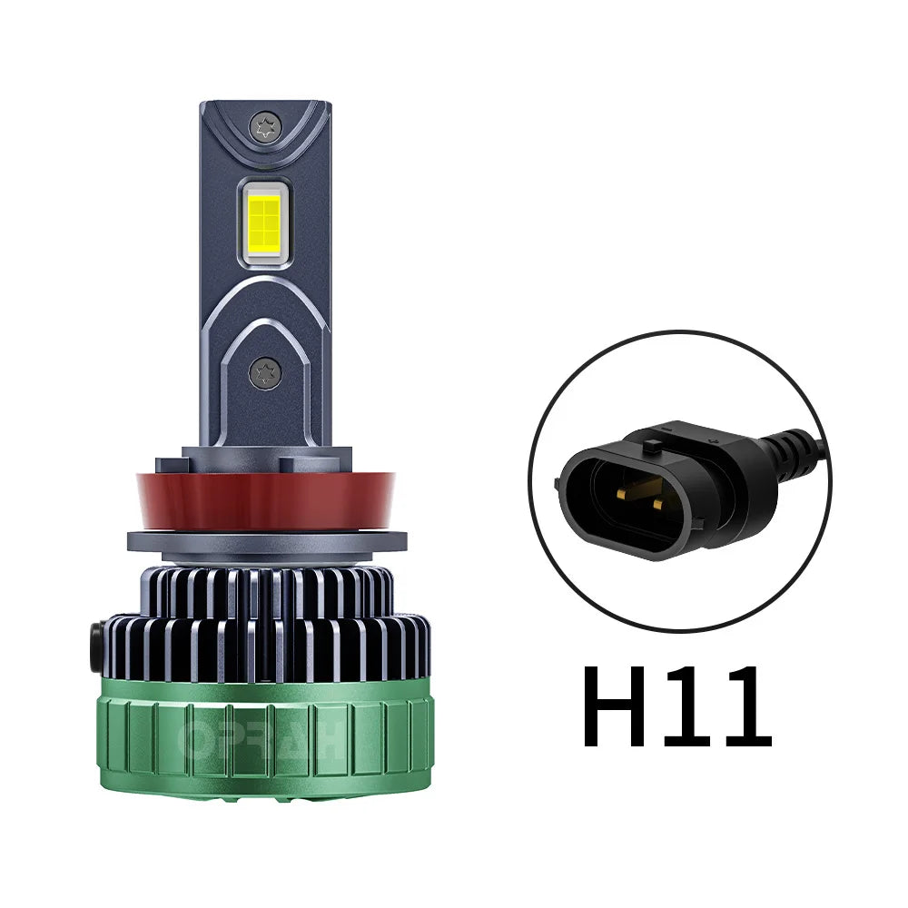 H4 H7 LED Bulbs Headlight 380000LM 900W 3570 H1 H3 H8 H9 H11 H3 9005 9006 880 881 Canbus No Error Car Fog Light White 6000K 12V