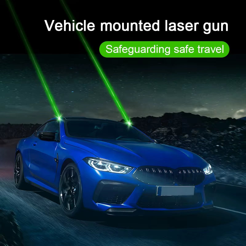 🚨 Ultra-Bright Green Laser Signal Light – Tactical Style for Your Ride!