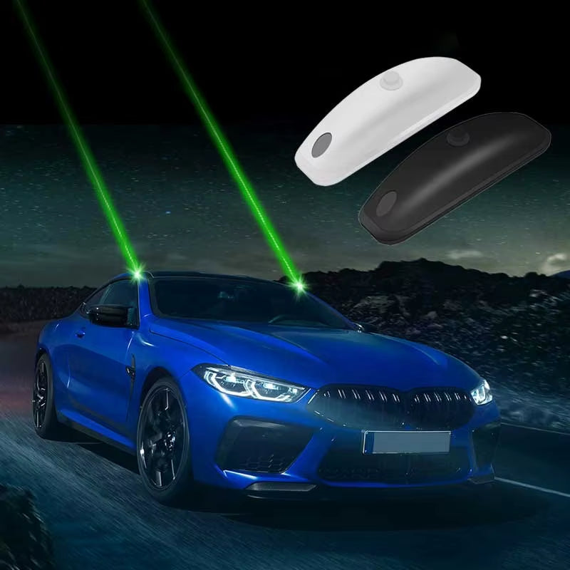 🚨 Ultra-Bright Green Laser Signal Light – Tactical Style for Your Ride!