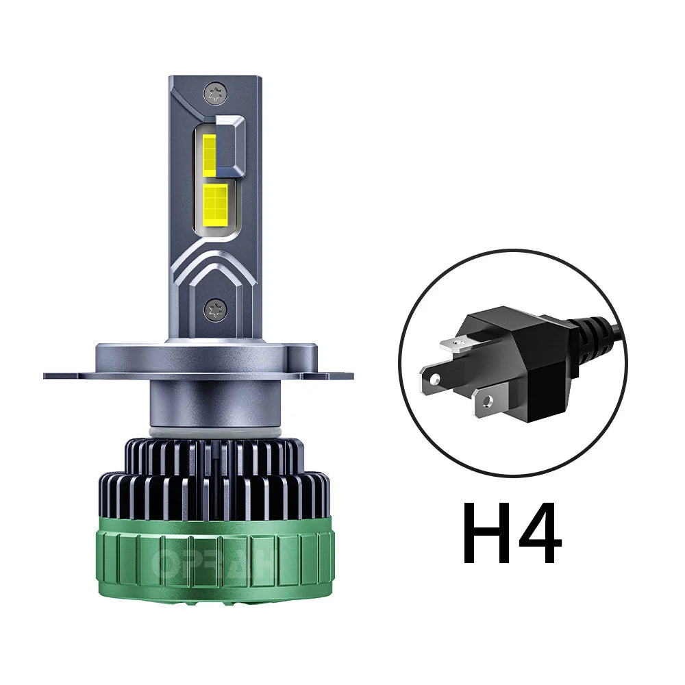 H4 H7 LED Bulbs Headlight 380000LM 900W 3570 H1 H3 H8 H9 H11 H3 9005 9006 880 881 Canbus No Error Car Fog Light White 6000K 12V
