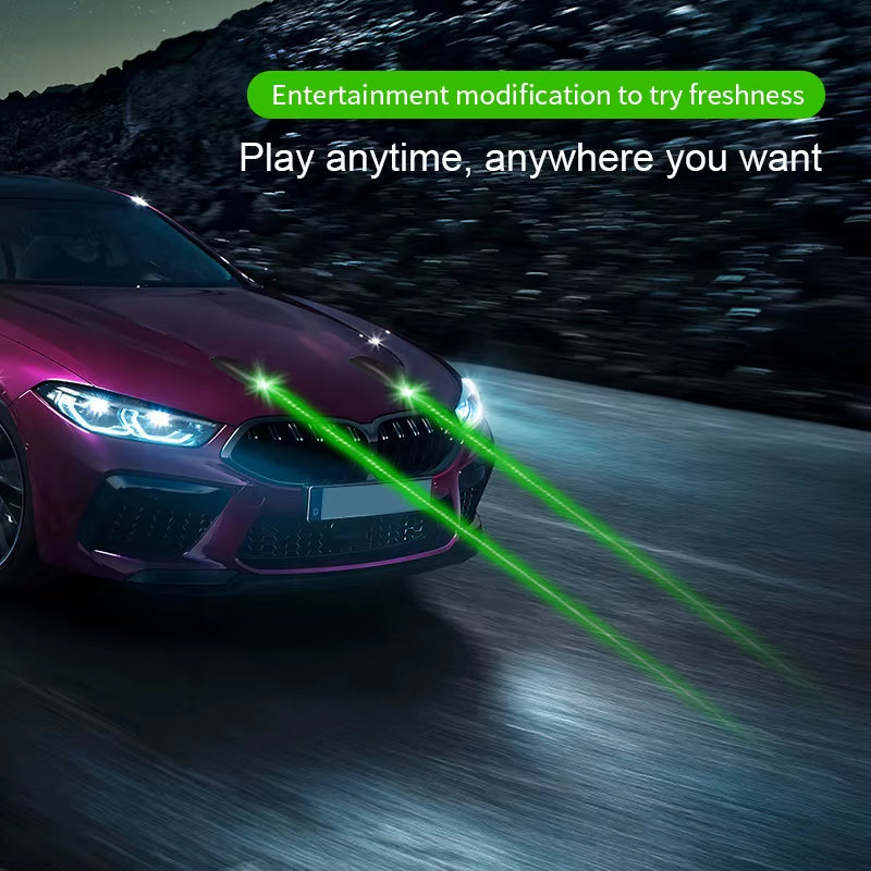 🚨 Ultra-Bright Green Laser Signal Light – Tactical Style for Your Ride!